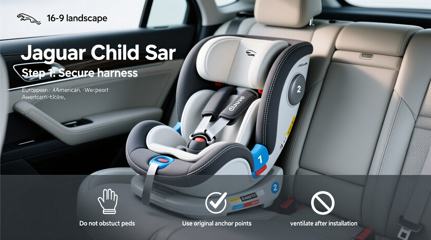jaguar child car seat