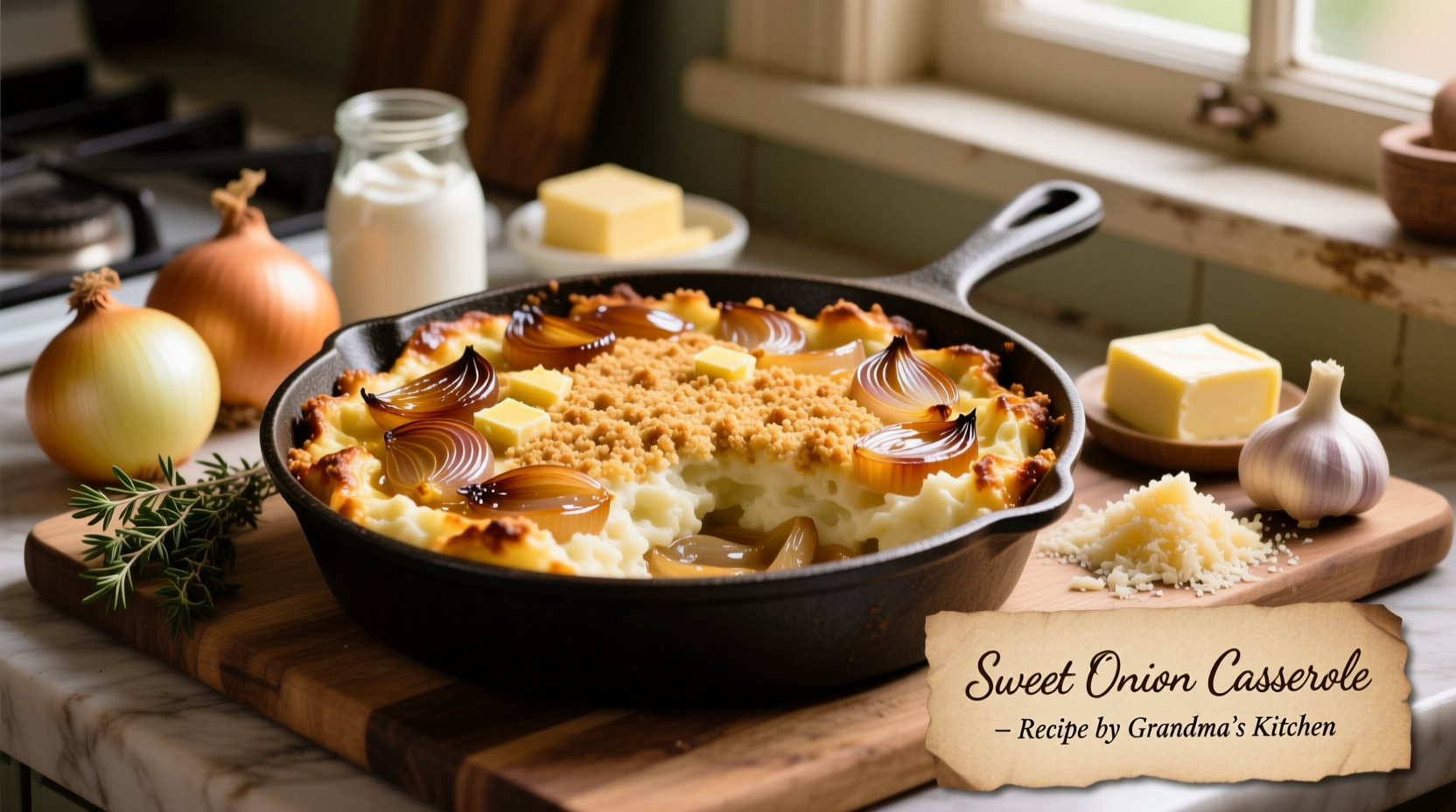 recipe for sweet onion casserole