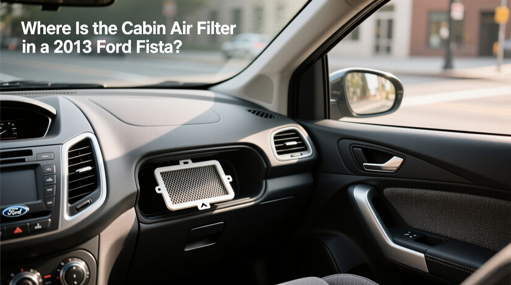 2013 ford fiesta cabin air filter location replacement guide