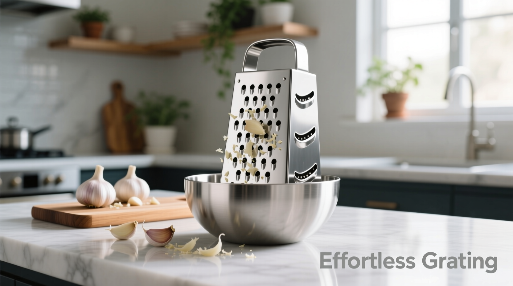 garlic grater bowl