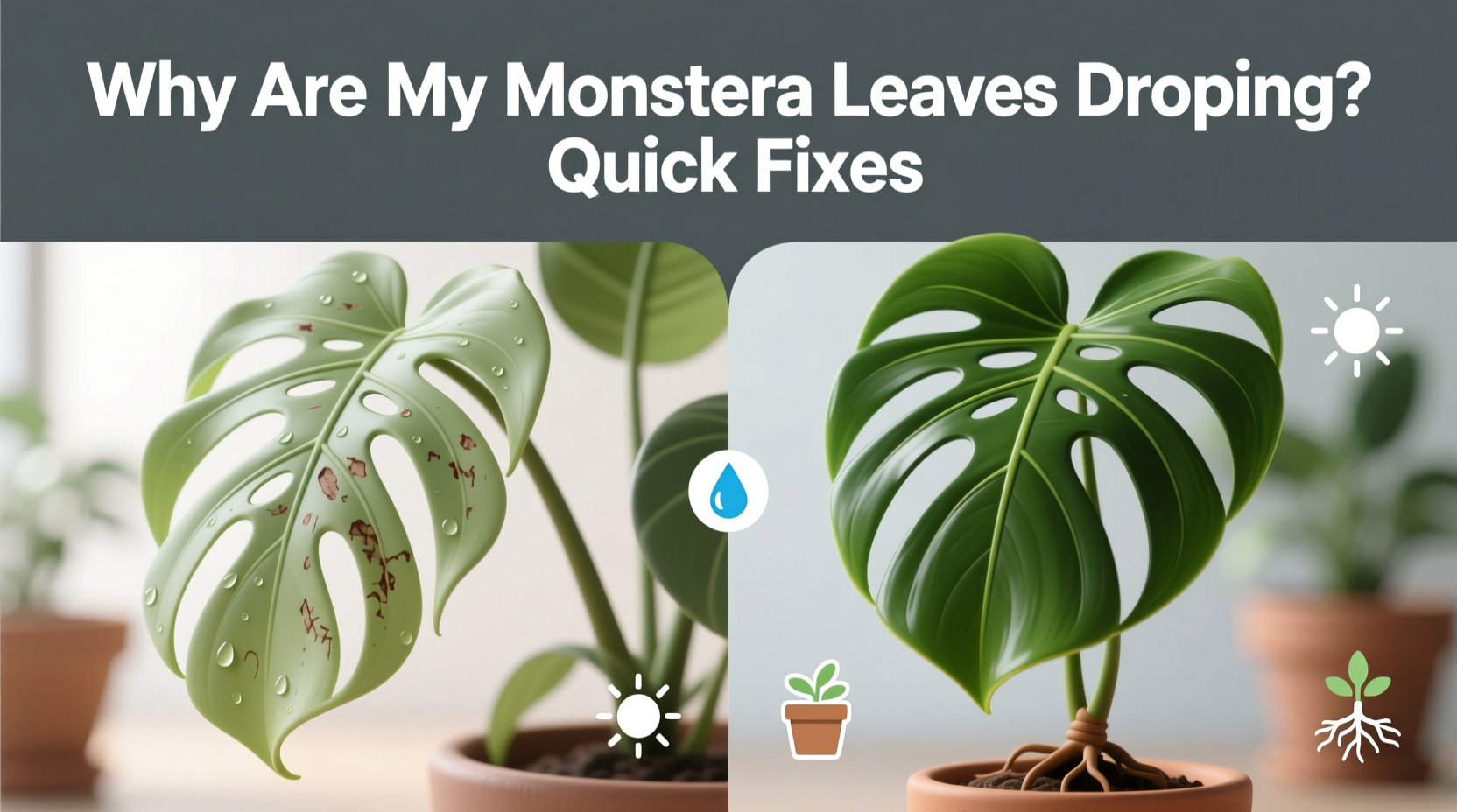 Why Are My Monstera Leaves Drooping? Quick Fixes
