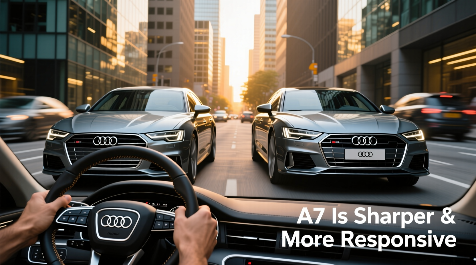 audi a6 vs a7 steering response