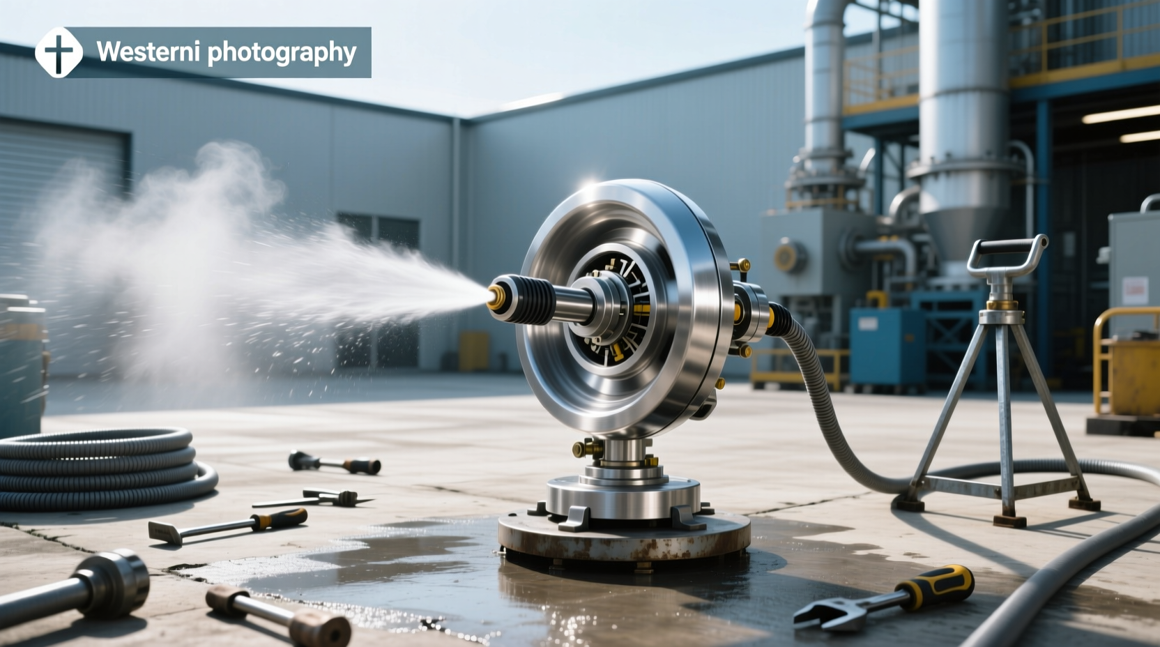 360° rotating nozzle guide