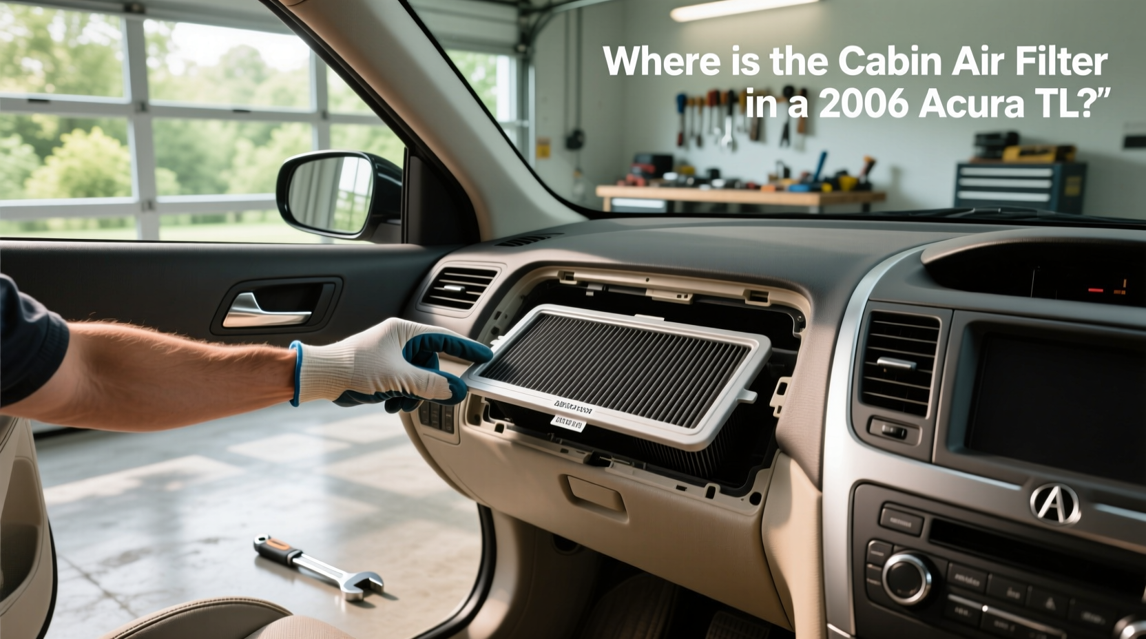 2006 acura tl cabin air filter location replacement guide