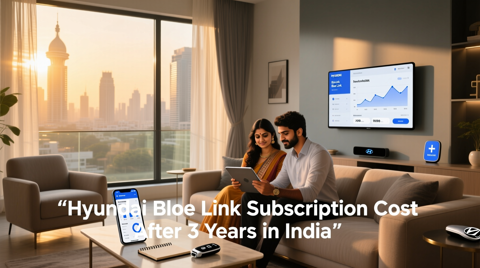 What Is the Hyundai Blue Link Cost After 3 Years in India?