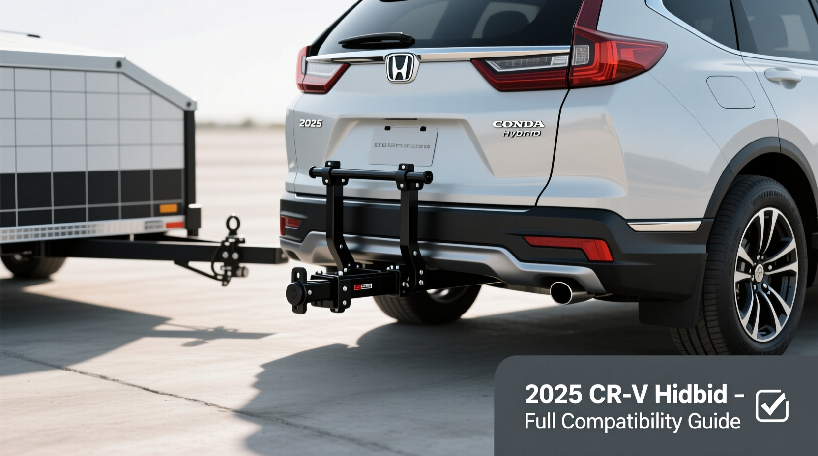 crv hybrid 2025 trailer hitch install