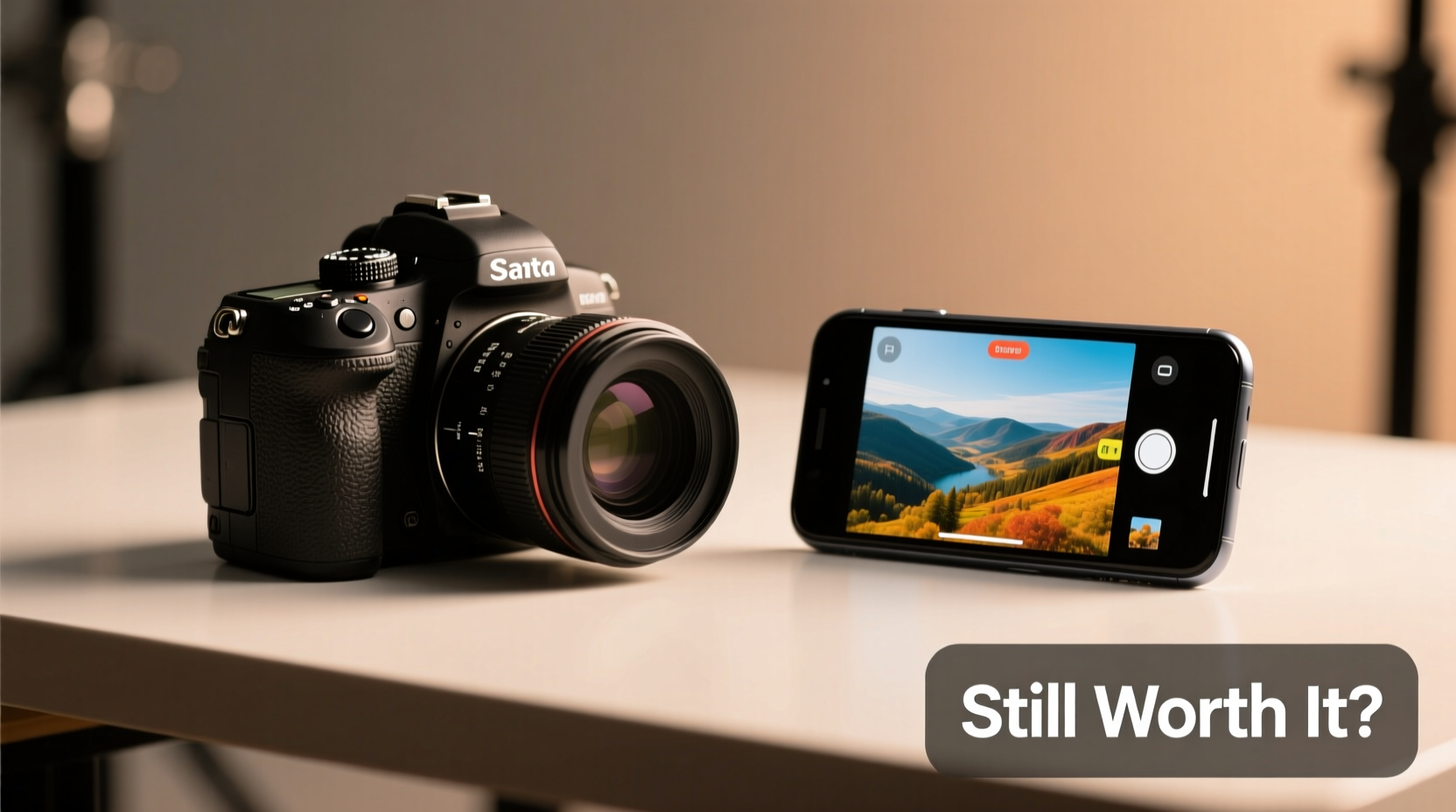 is a digital camera still worth it when the iphone xr camera is so good