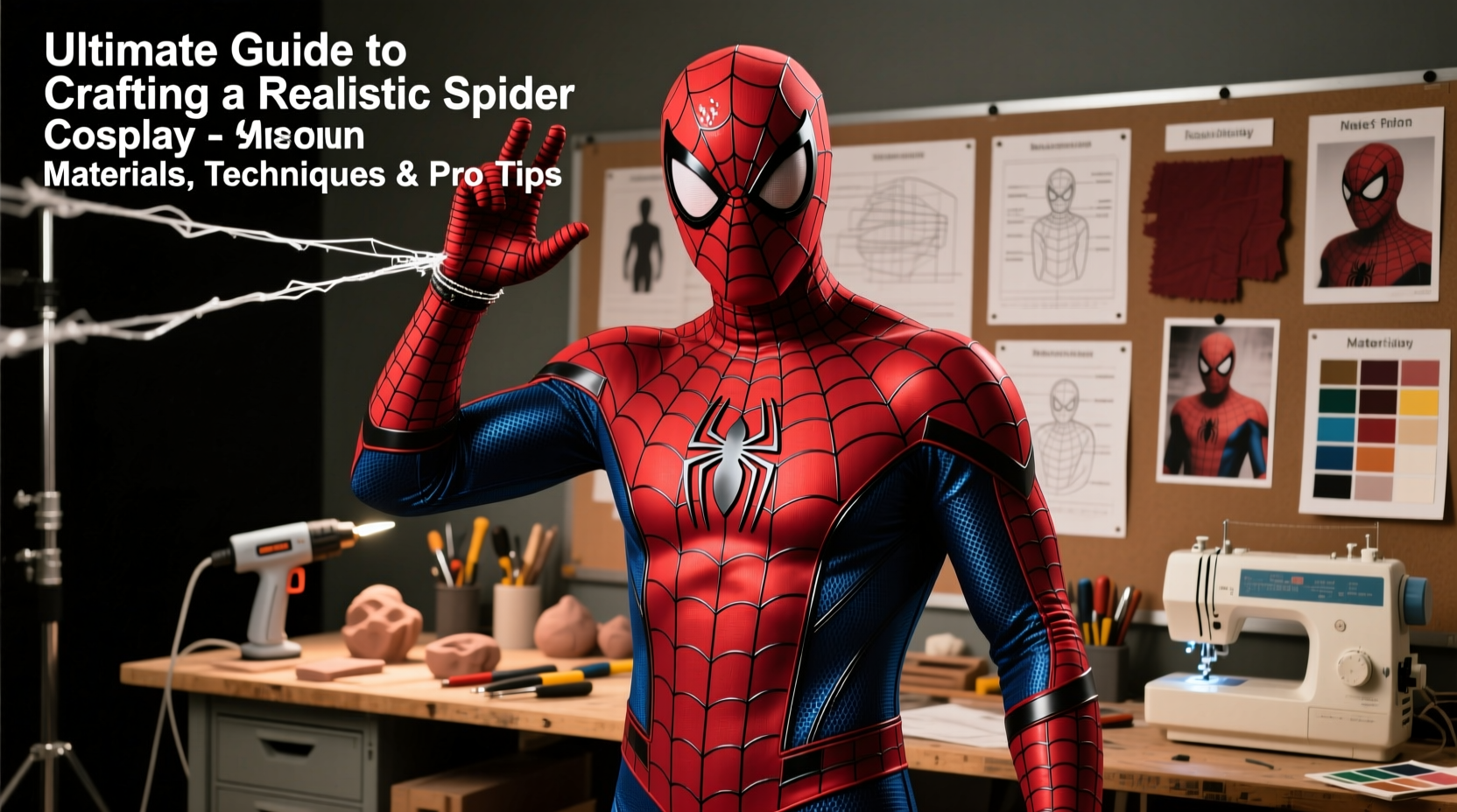 ultimate guide to crafting a realistic spider man cosplay materials techniques and tips