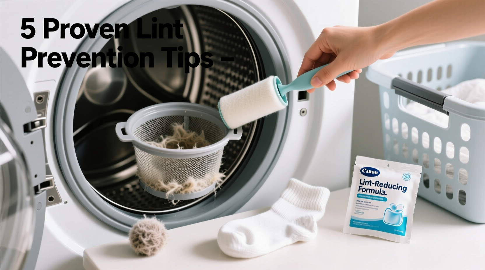 effective techniques to prevent and remove lint from clothes during washing