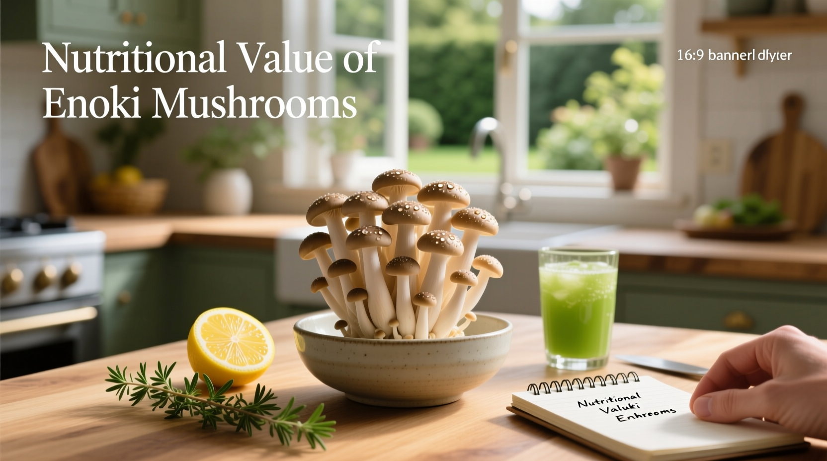 Enoki Mushrooms Nutrition: A Complete Guide