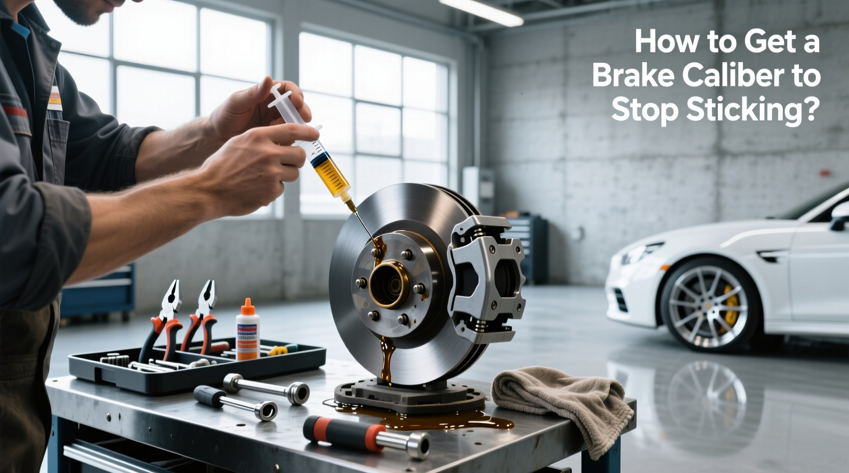 How to choose brake lubricants,How to get a brake caliper to stop sticking?