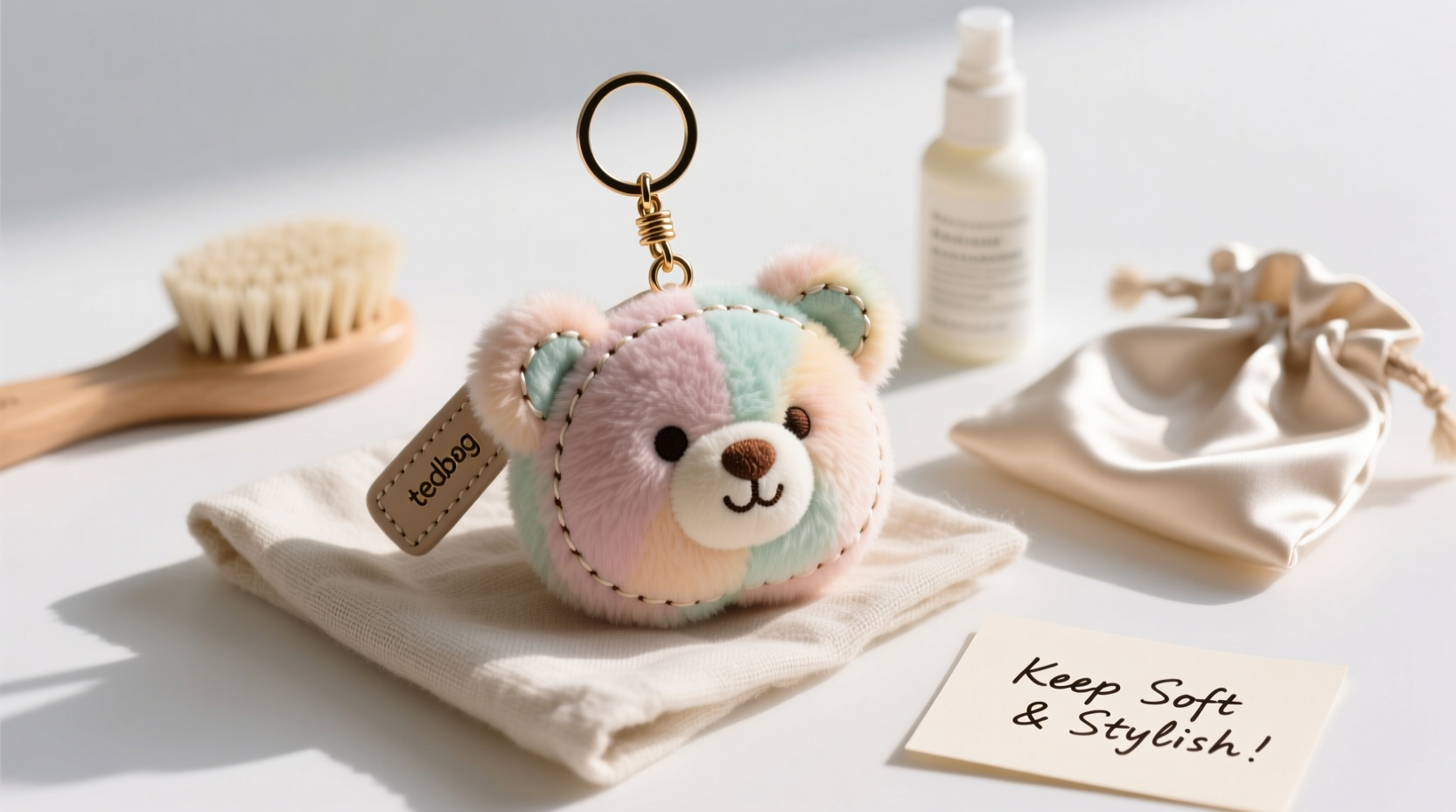 ultimate guide to caring for your teddybag keychain pendant tips to keep it soft and stylish