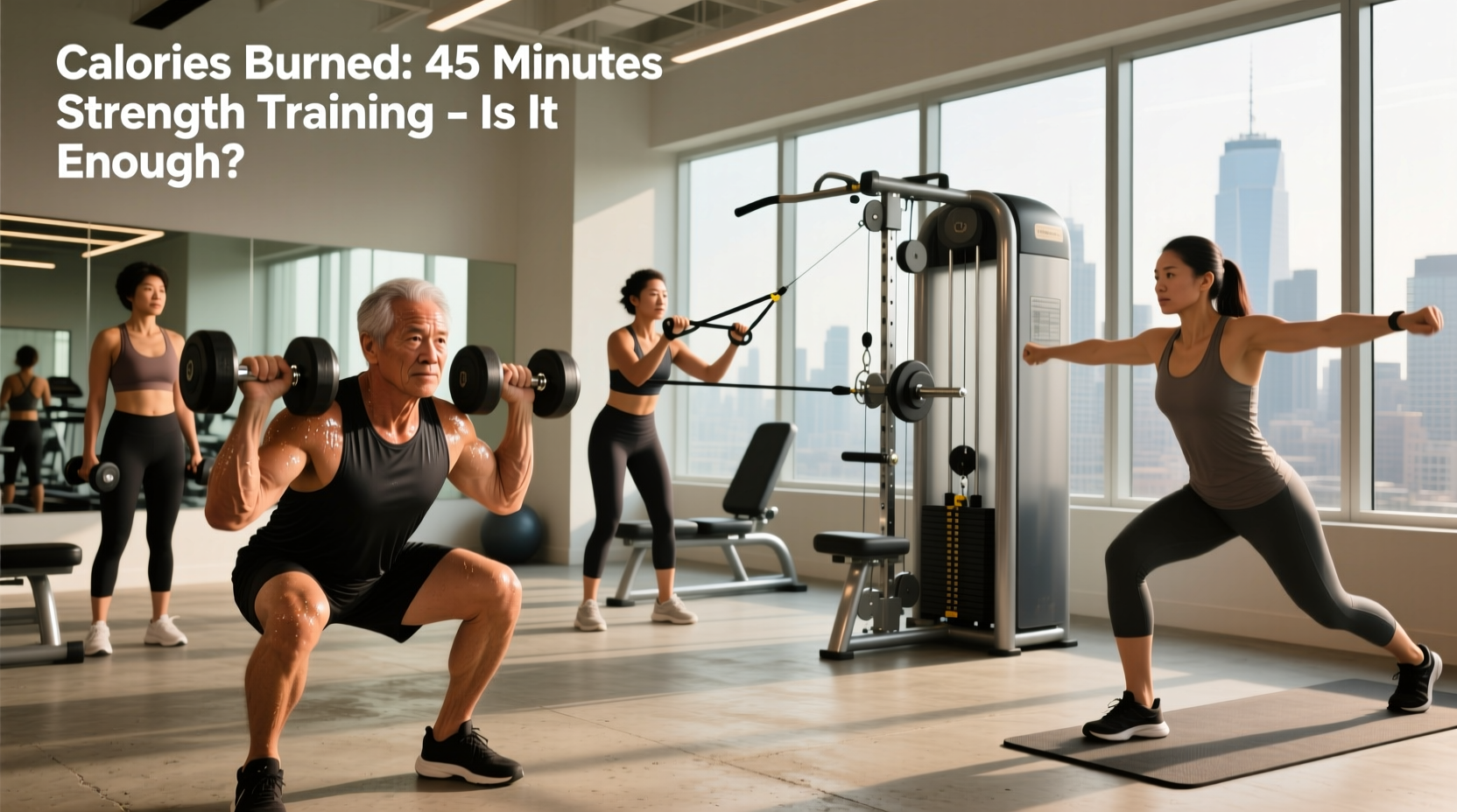 45 minute strength training calories effectiveness