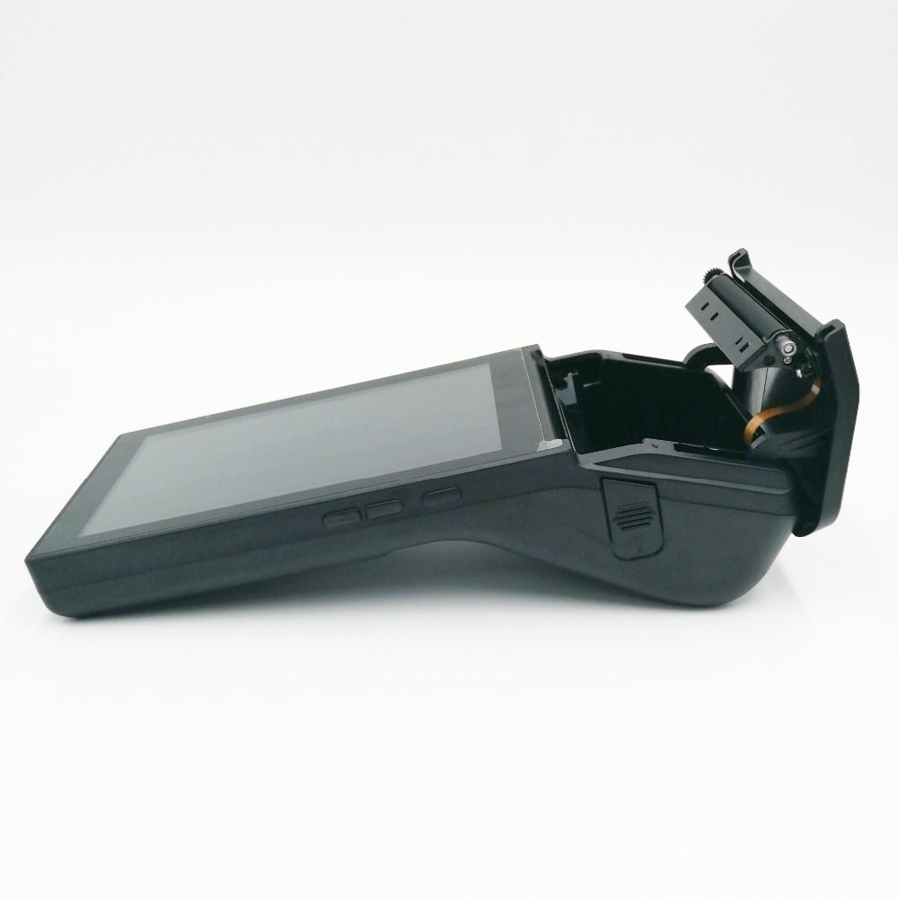 new 7inch touch screen android mini pos cash register with 80mm thermal printer