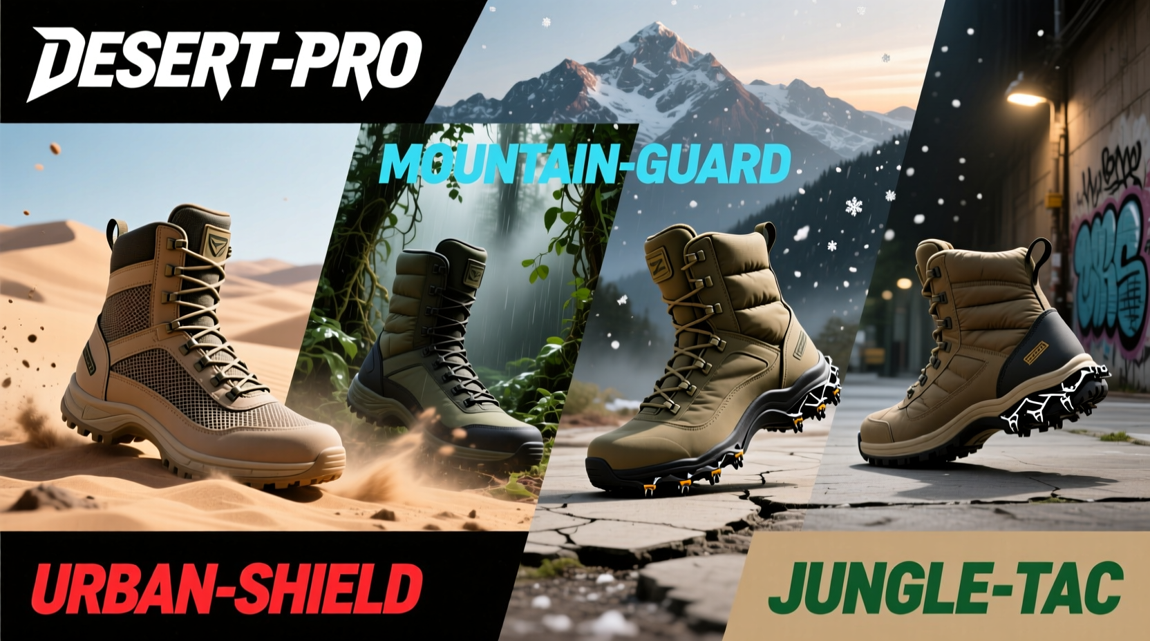 expert tips for selecting tactical training boots tailored to every terrain