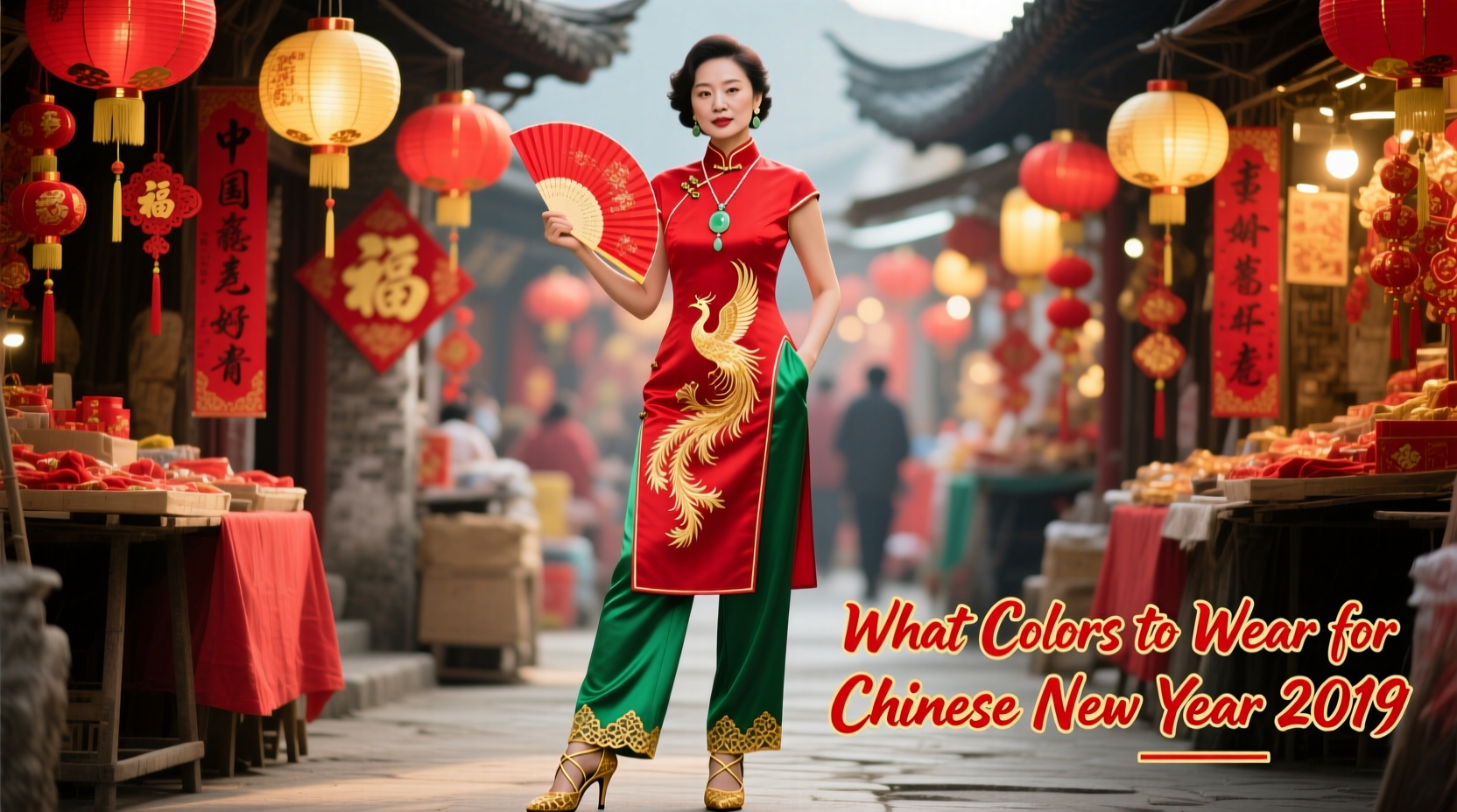 what colors to wear for chinese new year 2019