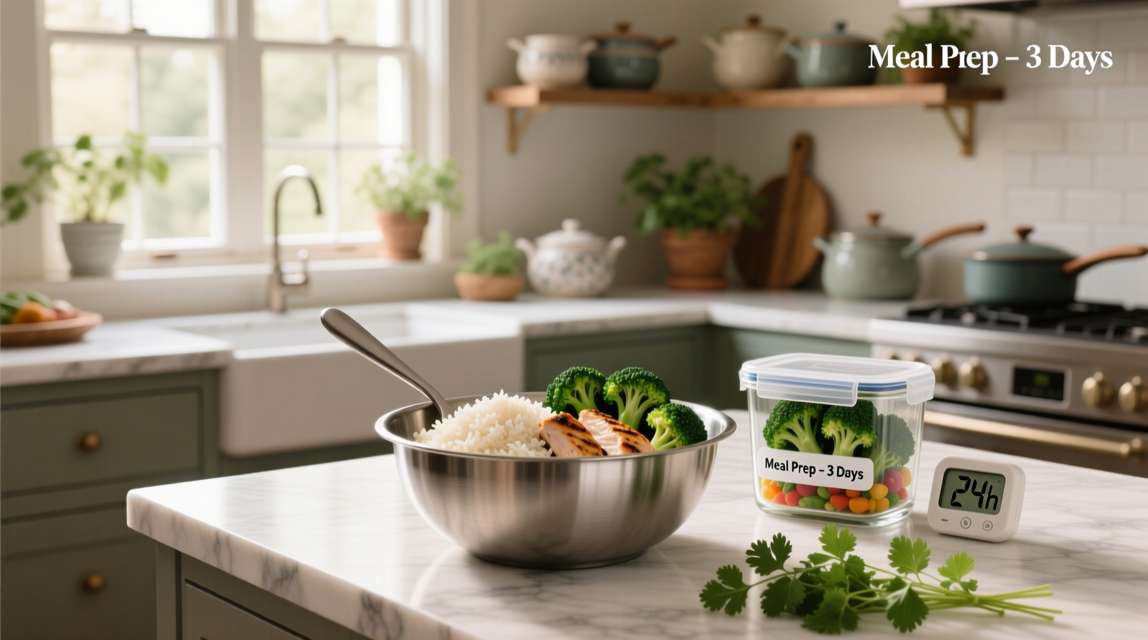 how long chicken rice broccoli last