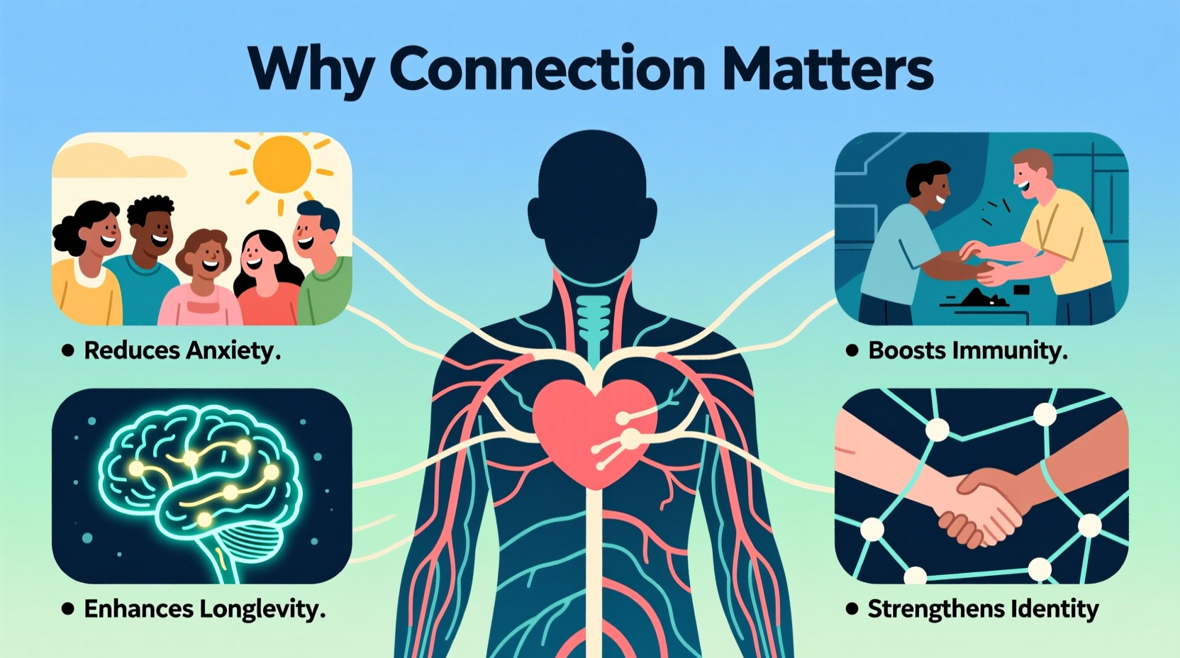 why is connection important benefits of social bonds