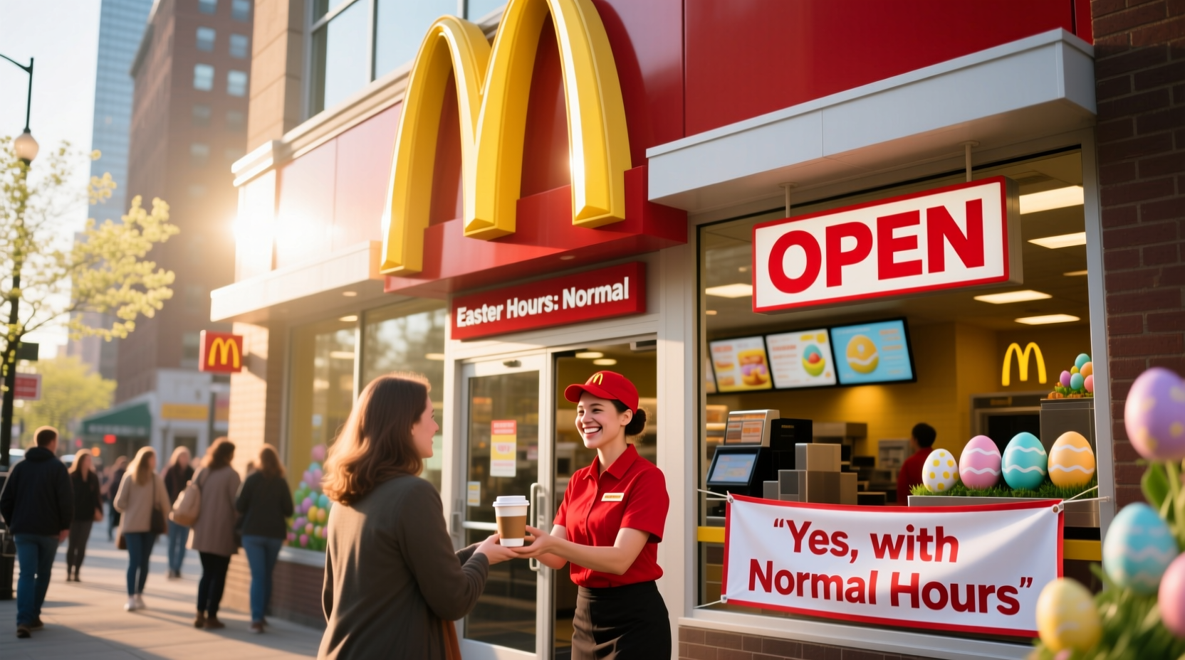 Is McDonald's Open on Easter? Yes, with Normal Hours