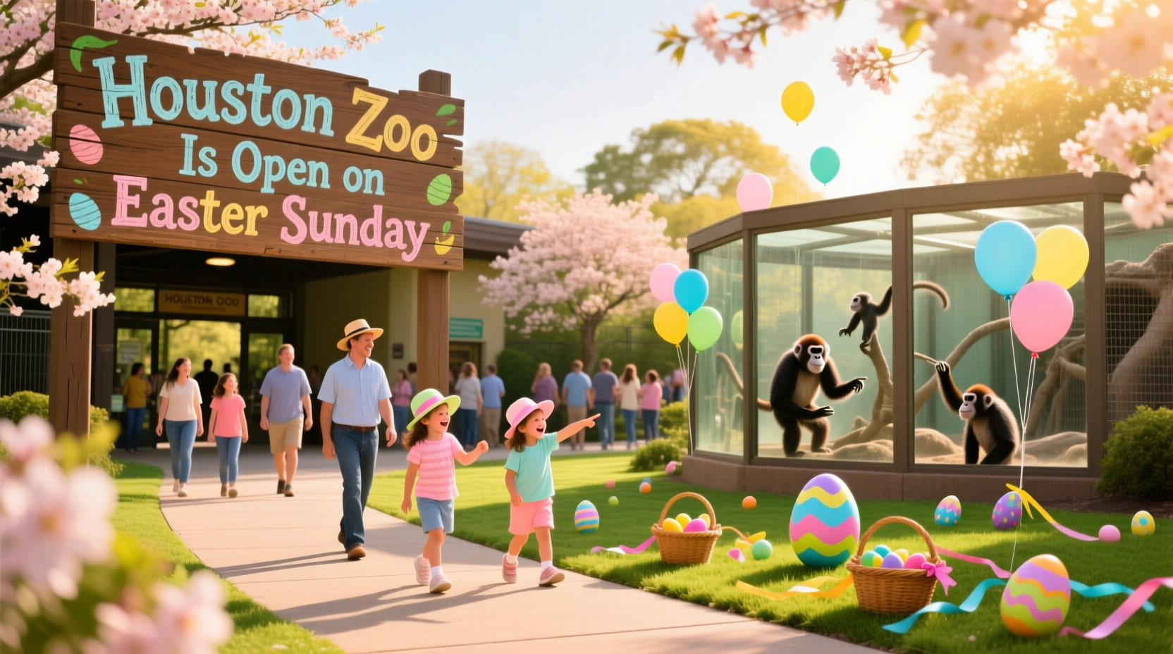 Yes, the Houston Zoo Is Open on Easter Sunday