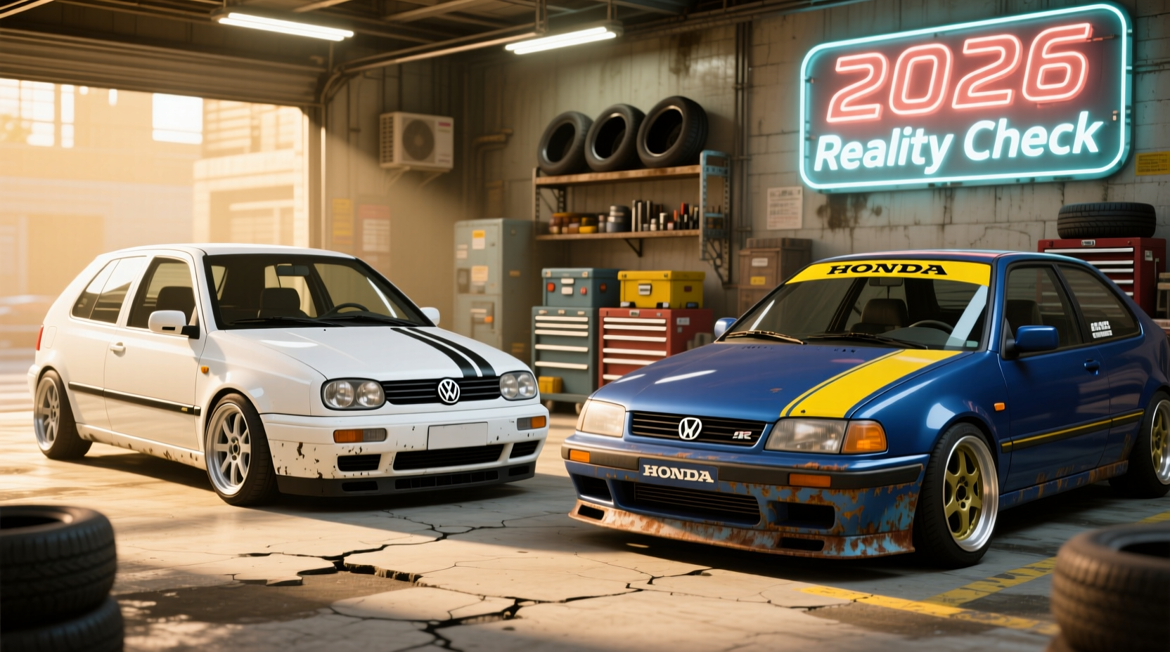 golf mk4 vs civic ek 2026