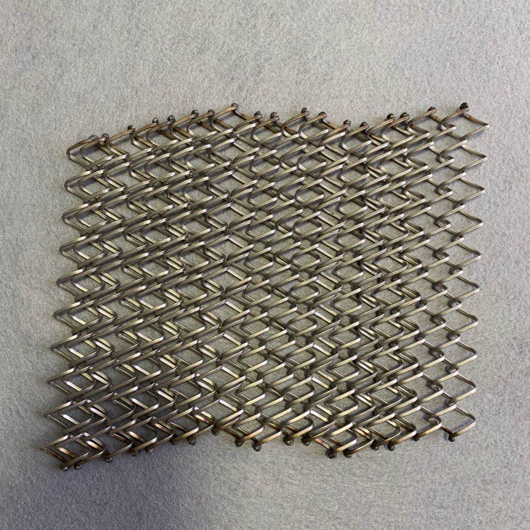 Stainless Steel 304 Metal Mesh Conveyor Belt Food Industry
