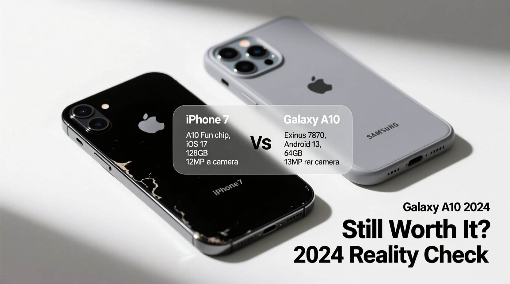 is the iphone 7 still worth it in 2024 compared to a galaxy a10