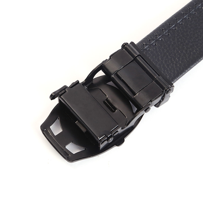 腰部修剪器男士皮带商务黑色真皮男士皮带男士 - buy genuine leather