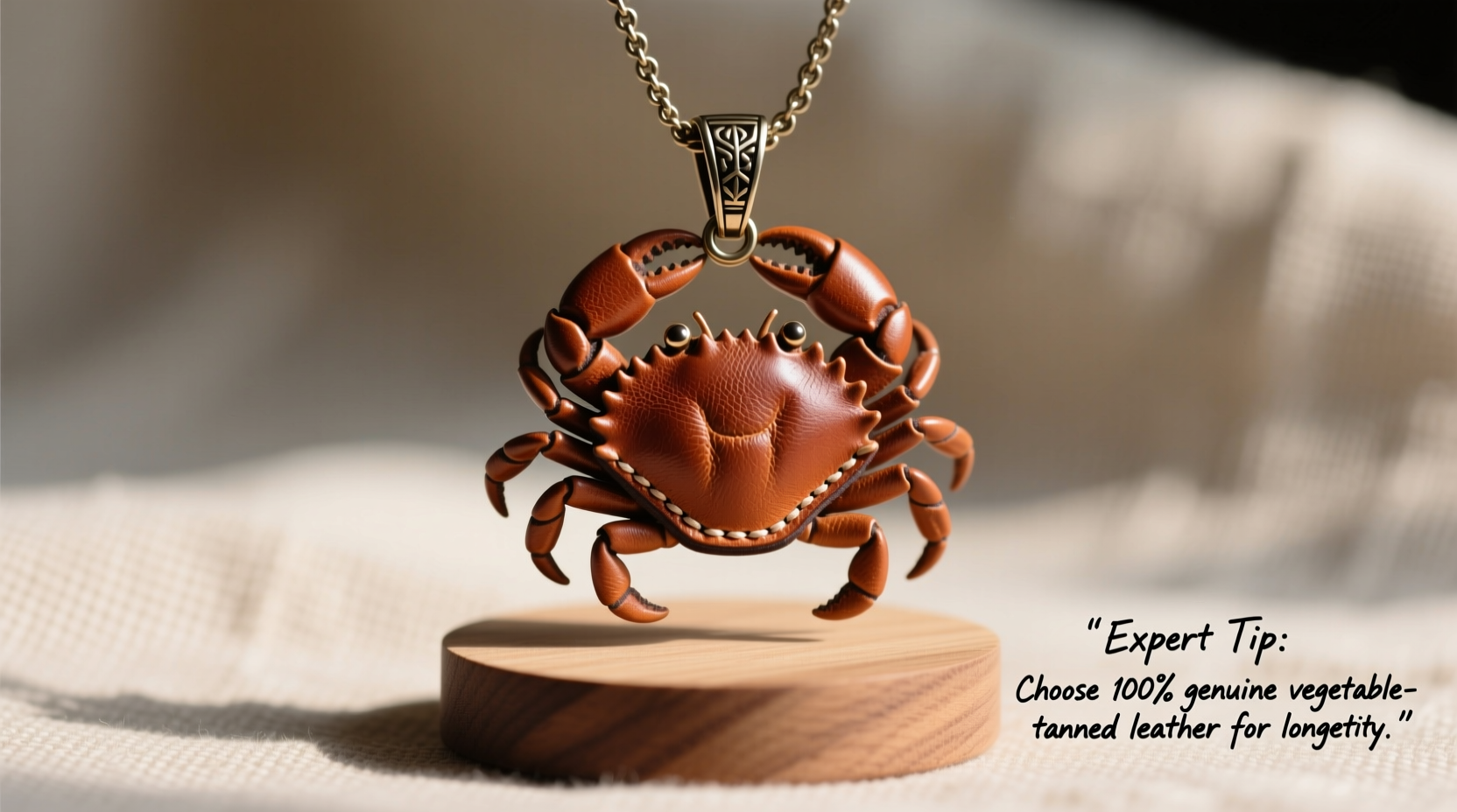 expert tips for selecting a high quality leather crab pendant that lasts