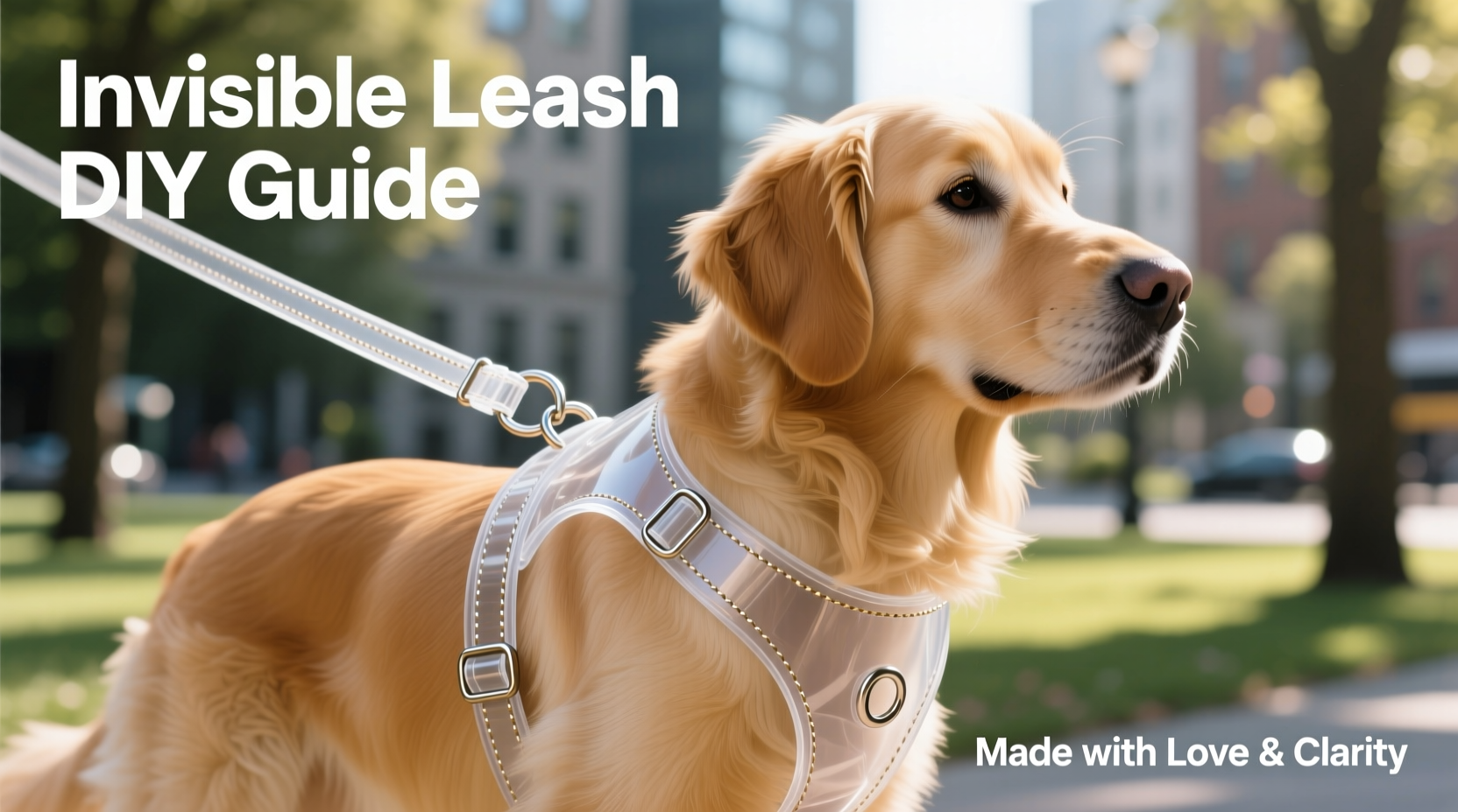 diy invisible dog leash a creative guide to making your own transparent pet harness