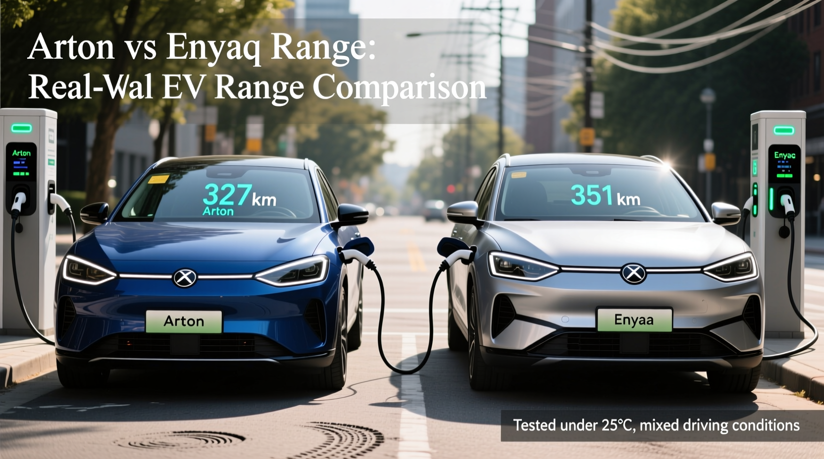 Arton vs Enyaq Range: Real-World EV Range Comparison