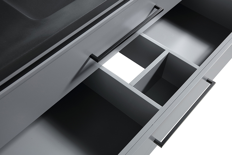 American style floor standing solid wood bathroom furniture vanity cabinet