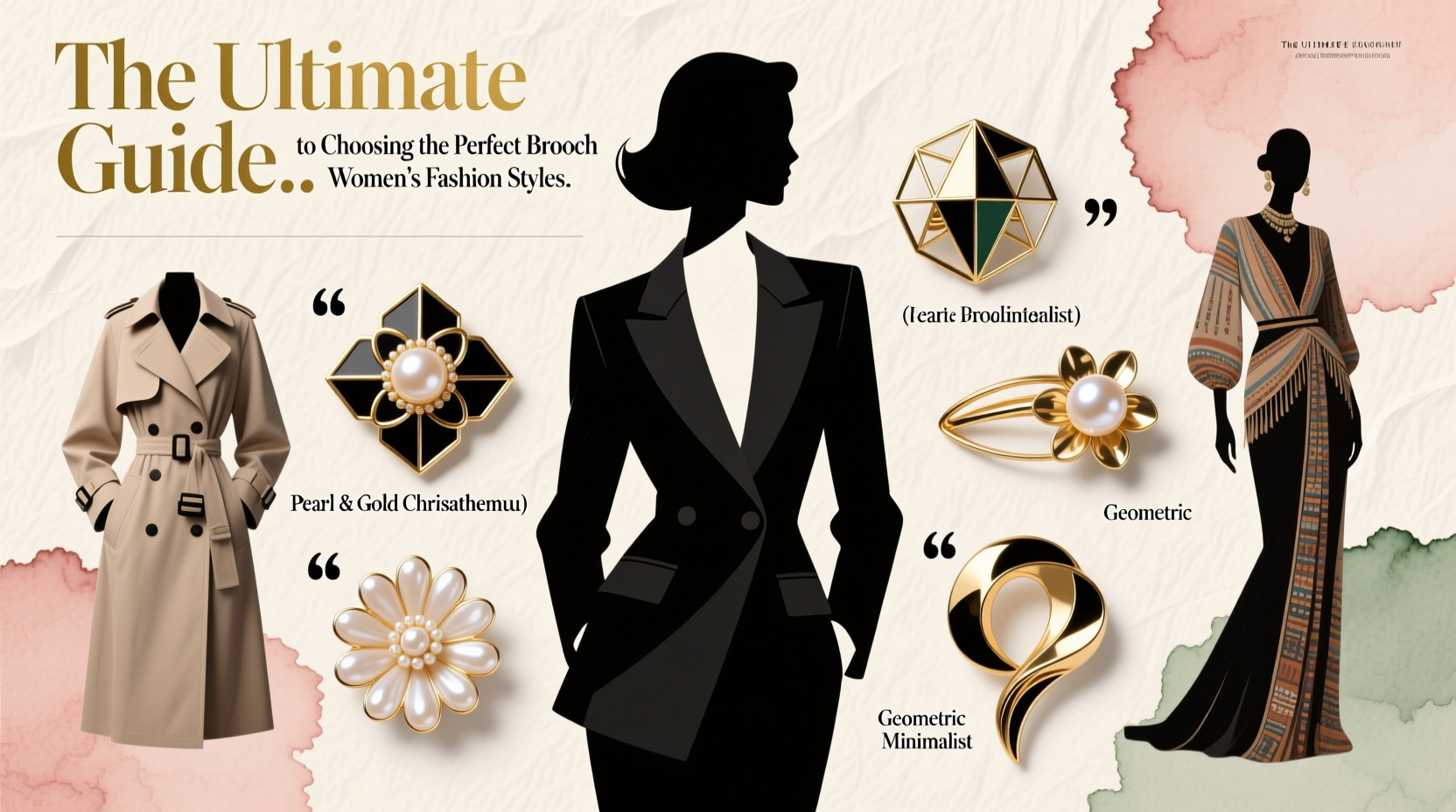 the ultimate guide to choosing the perfect brooch for womens fashion styles