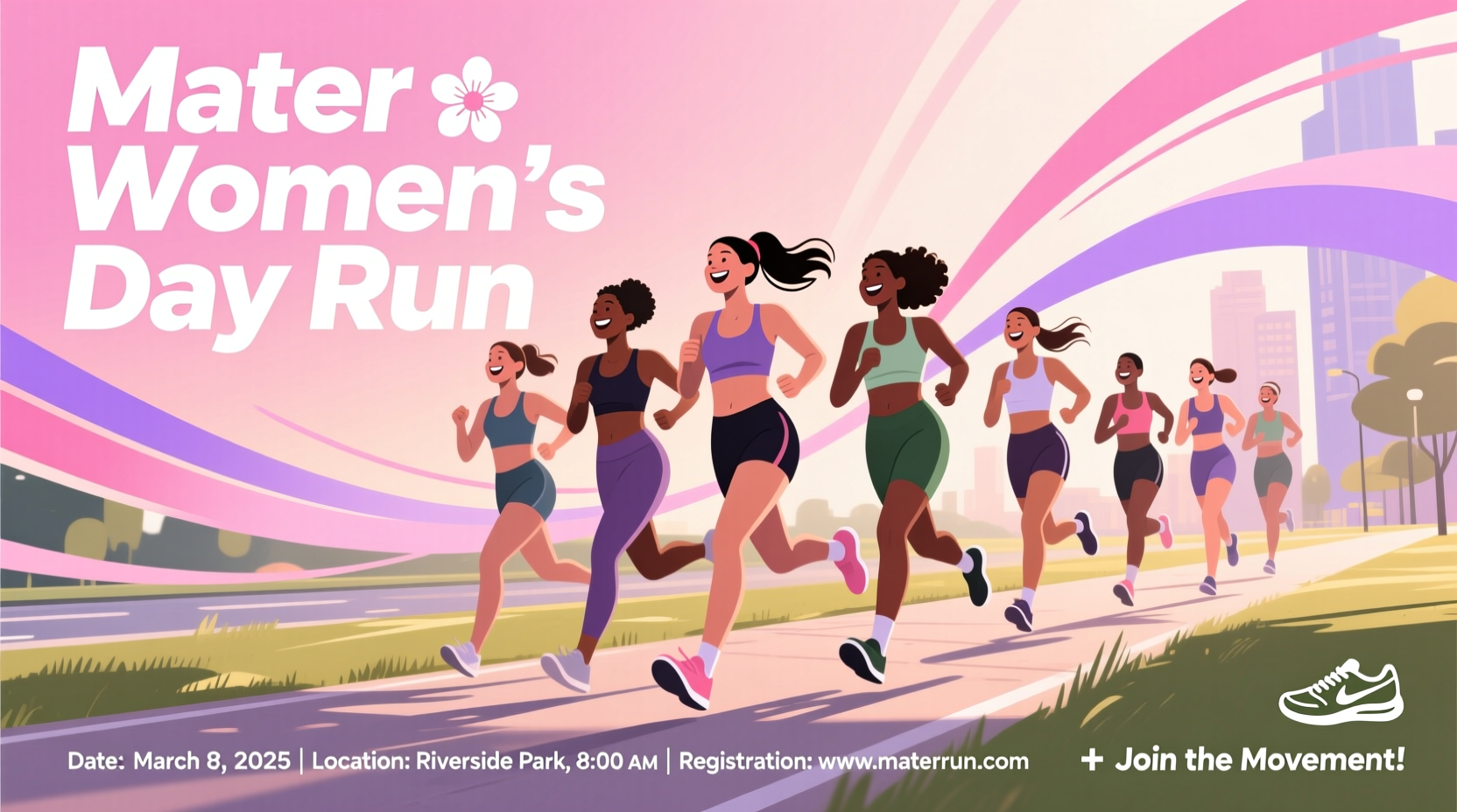 mater womens day run