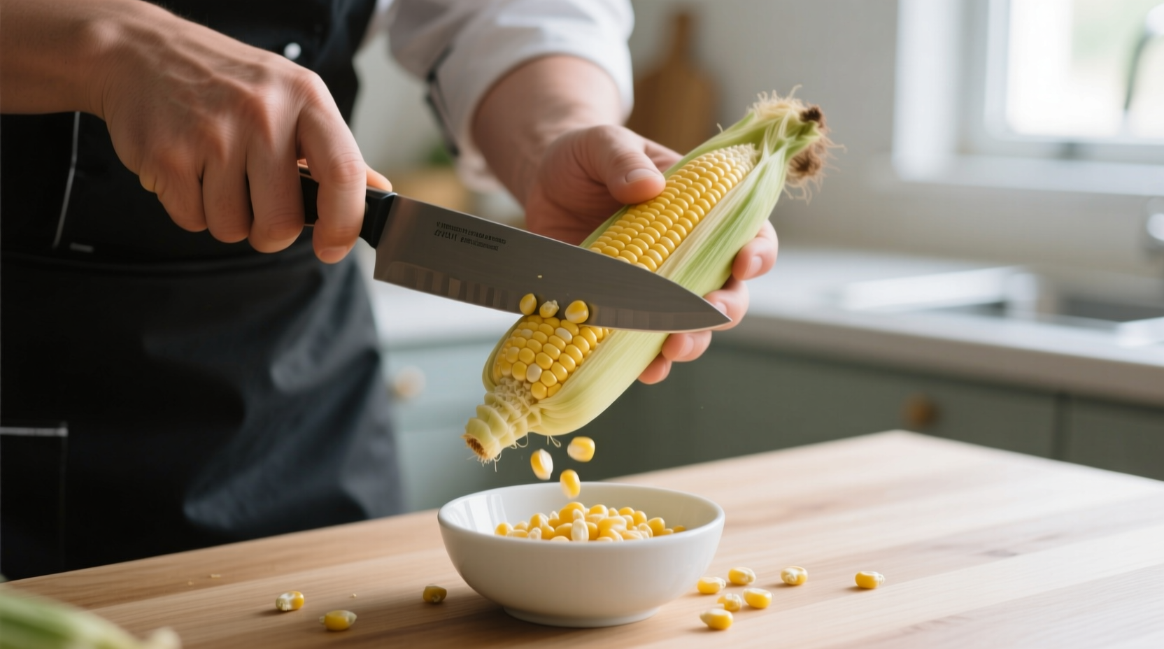 how to separate corn kernels without making a huge mess