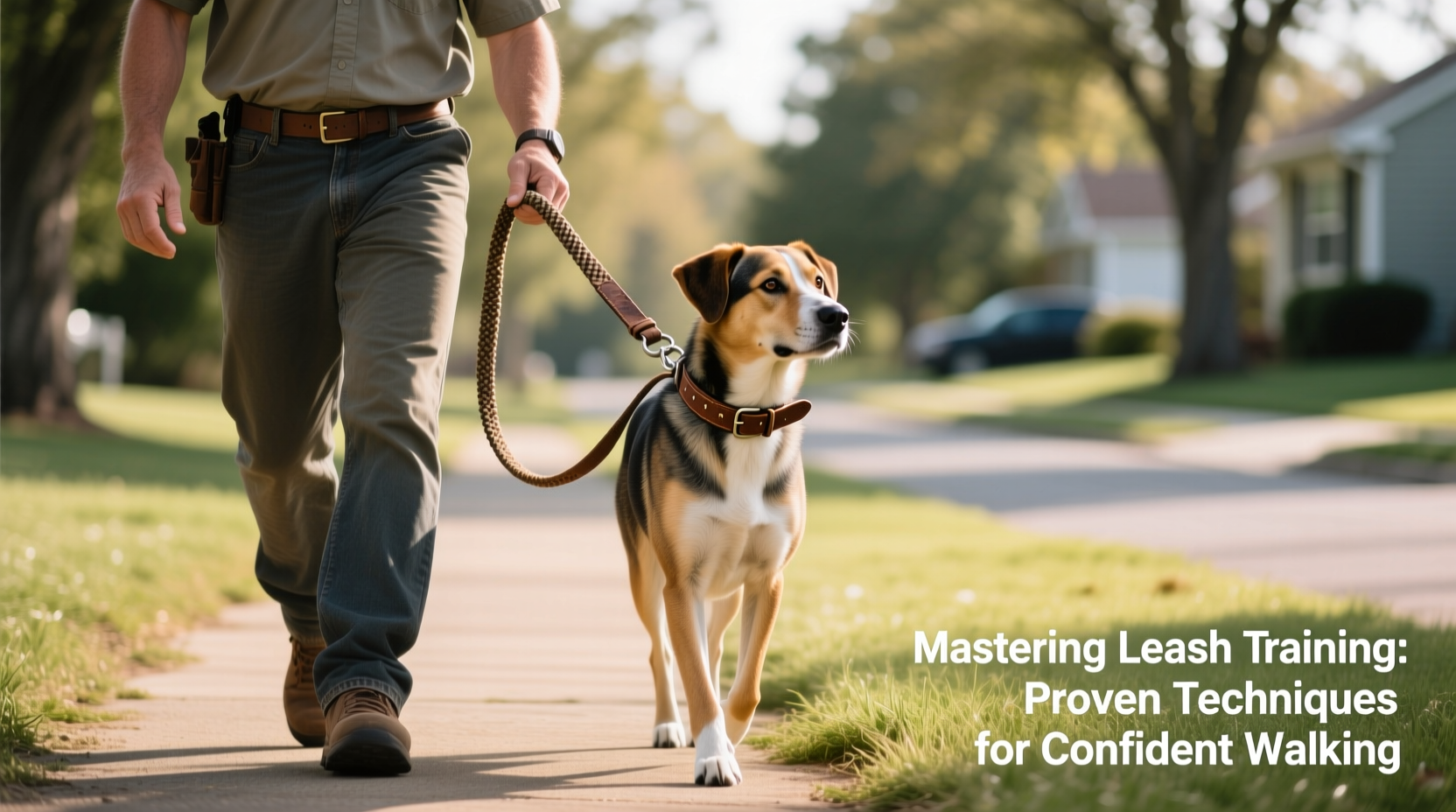 mastering leash training proven techniques to get your dog to follow you confidently