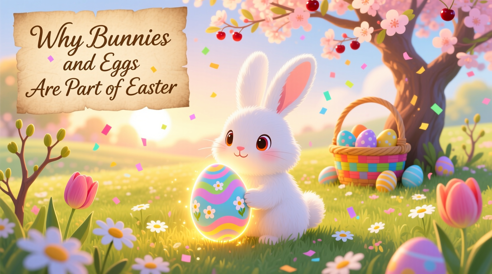 why are bunnies and eggs part of easter