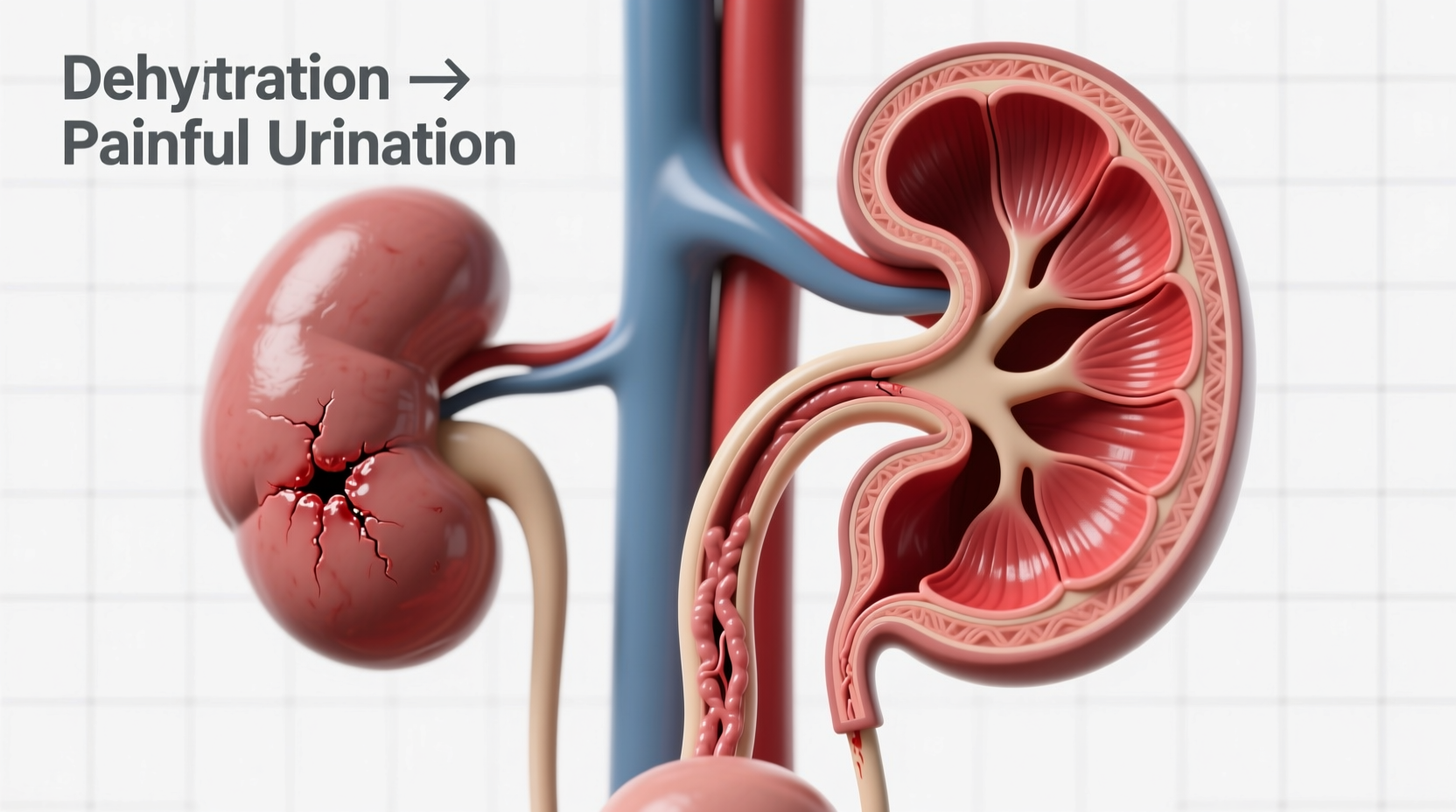 dehydration painful urination why it hurts to pee
