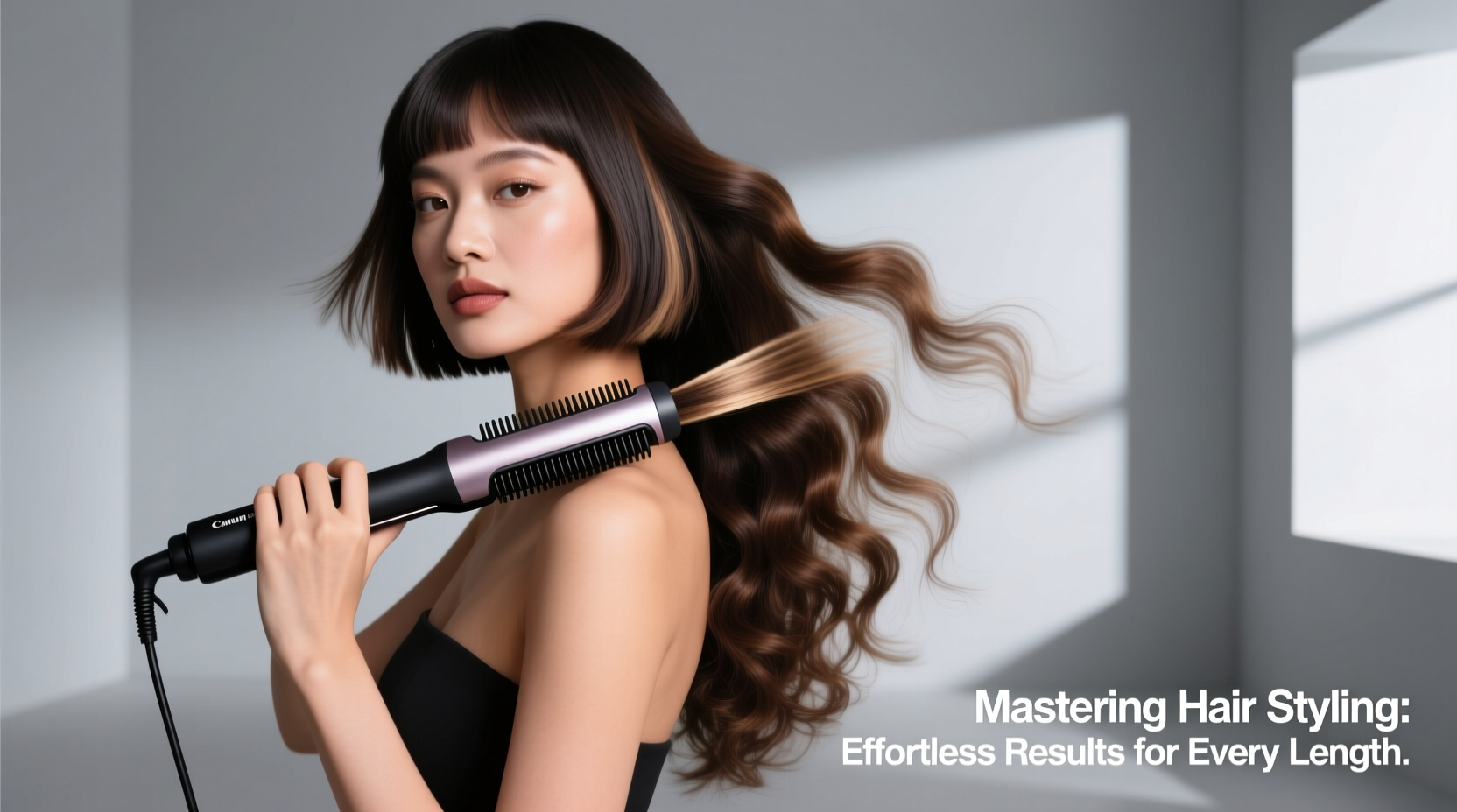 mastering hair styling how to effortlessly style every hair length with one multi functional tool