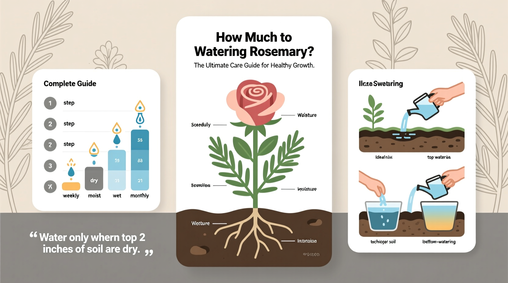 how much to water rosemary
