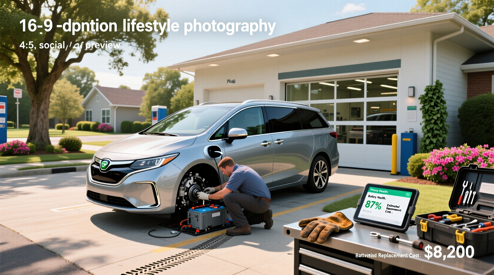 Plug-in Hybrid Minivan Battery Replacement Guide