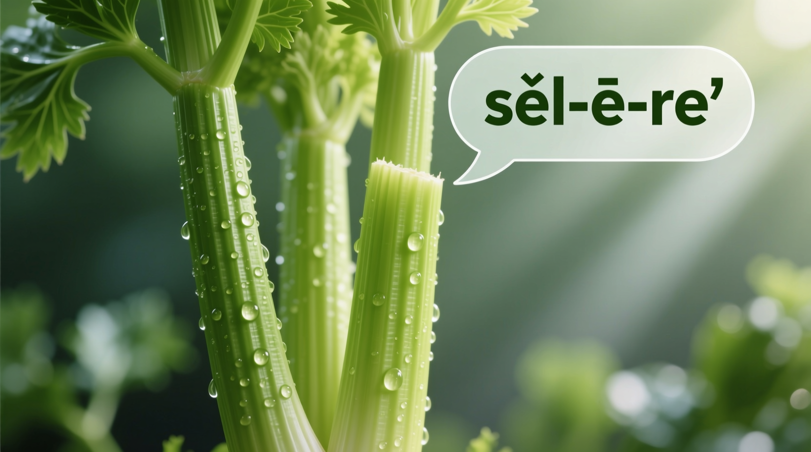 Celery Pronunciation: Say It Right (SELL-uh-ree)