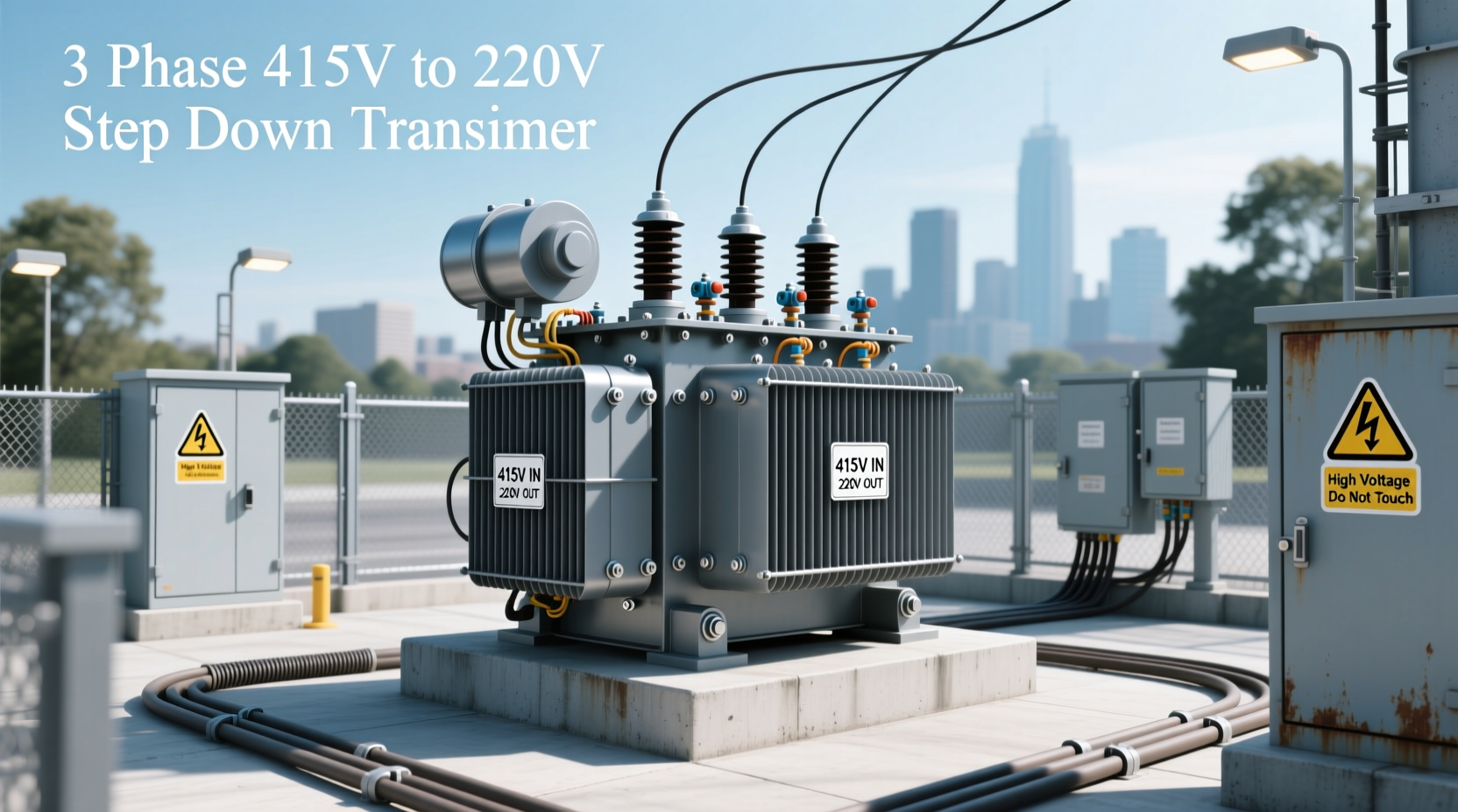 3 phase 415v to 220v step down transformer guide