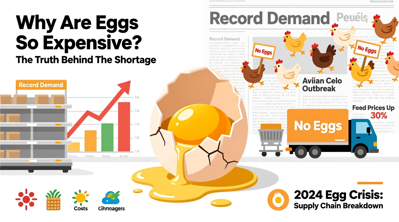 egg shortage why are eggs out of stock so expensive