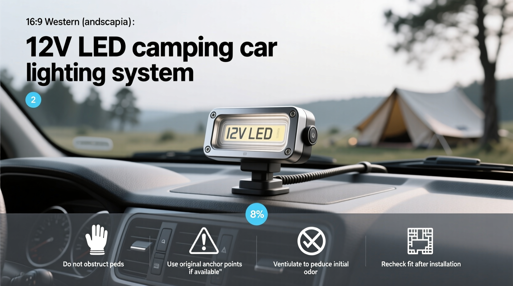 LED 12V Camping Car Buying Guide: How to Choose
