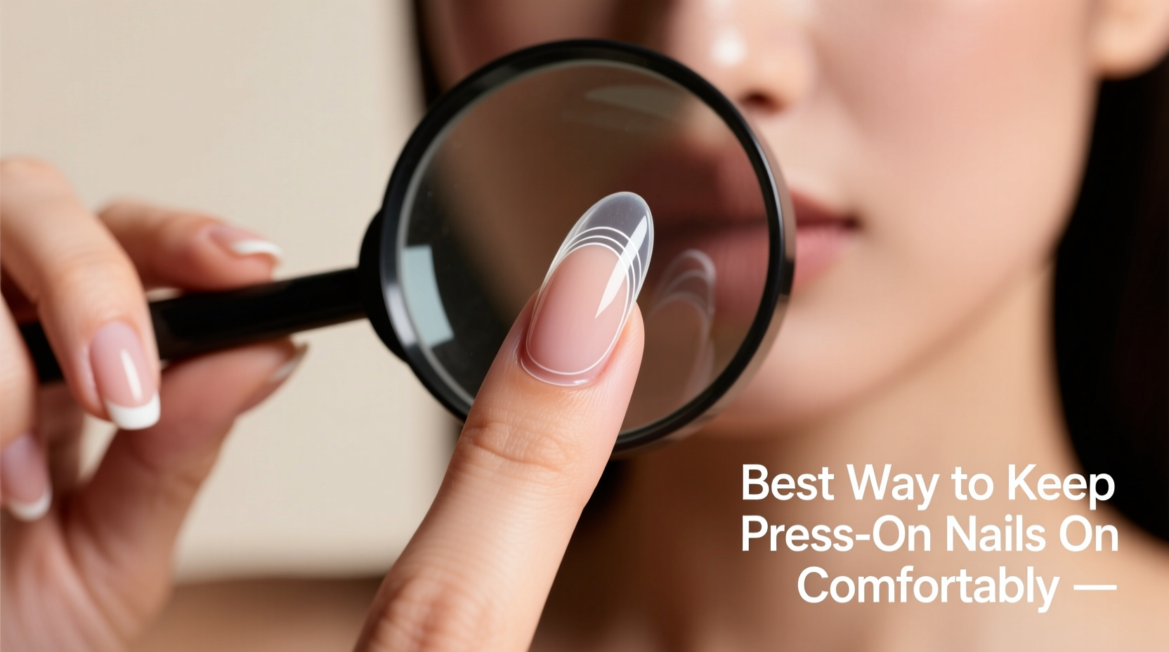 how to find the best way to keep press on nails on comfortably