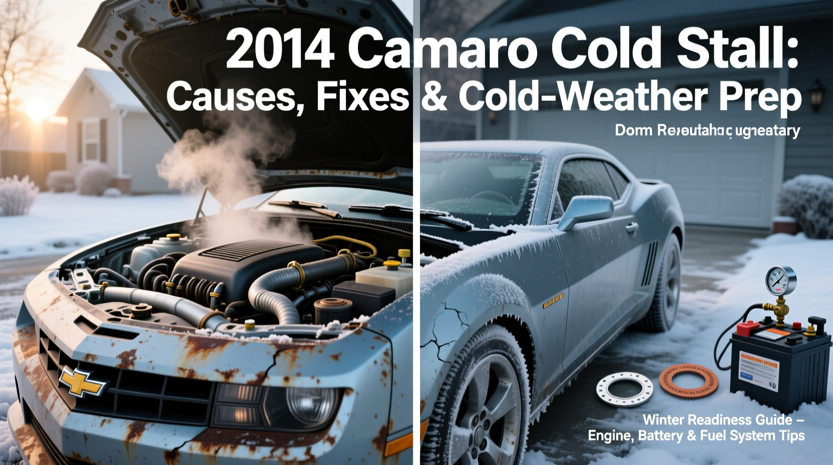 2014 Camaro Cold Stall: Causes, Fixes & Cold-Weather Prep