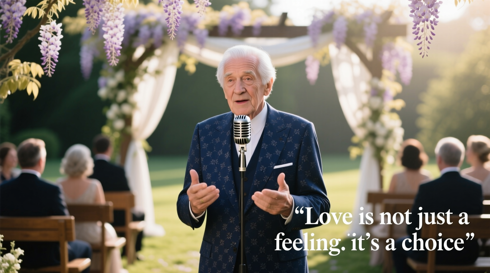 what does an officiant say at a wedding