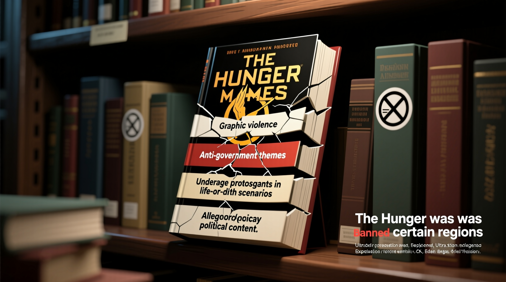 why was hunger games banned reasons challenges explained