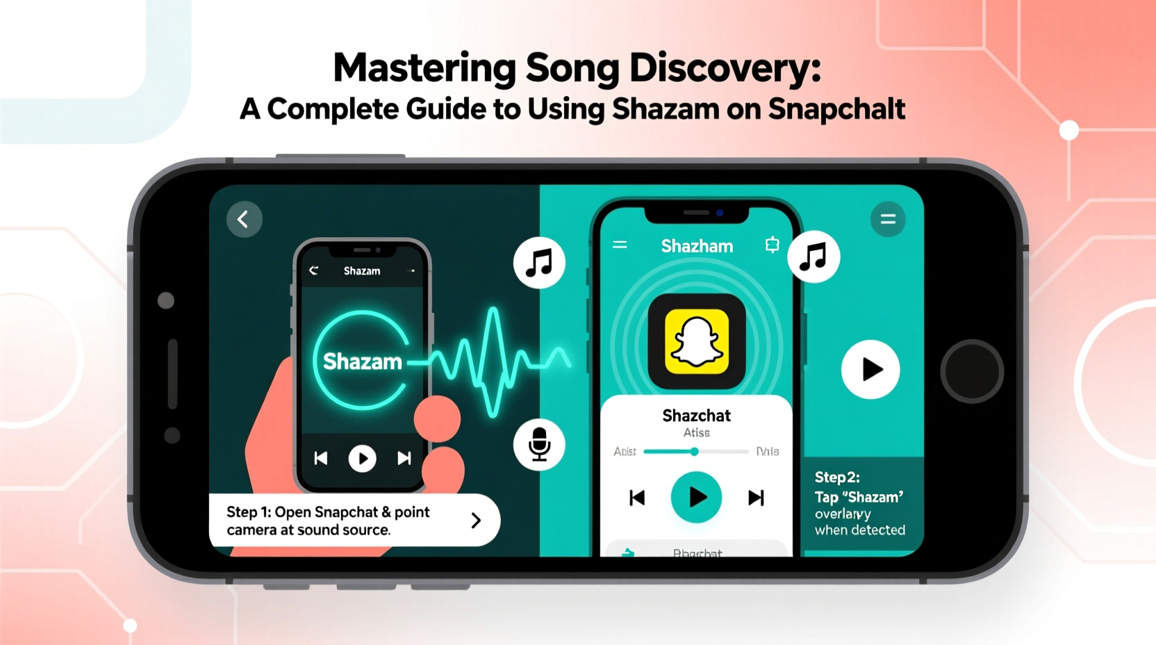 mastering song discovery a complete guide to using shazam on snapchat